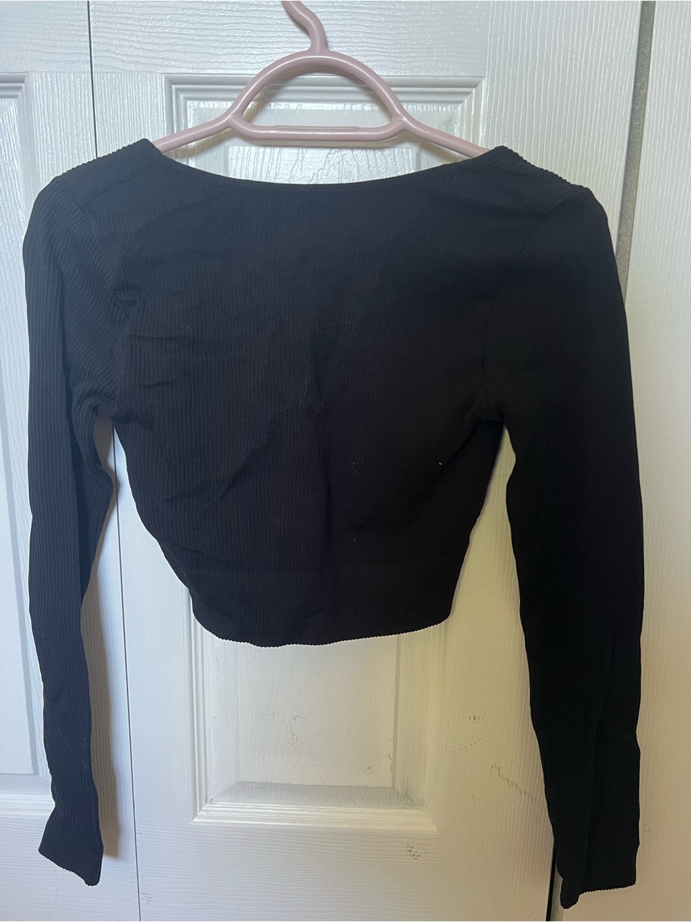 Garage black long sleeve top - Picture 2 of 2